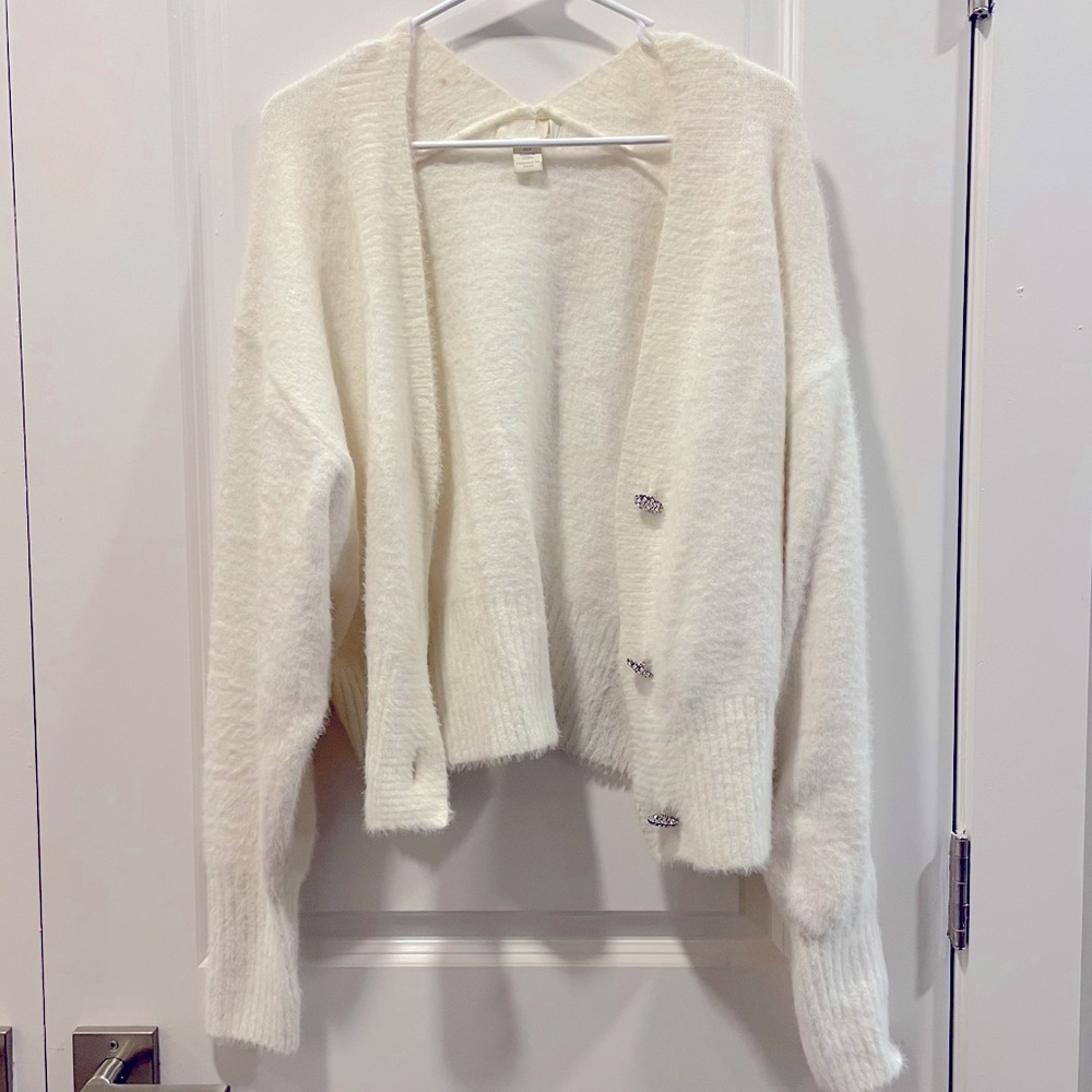 H&M Jewel Button Cardigan